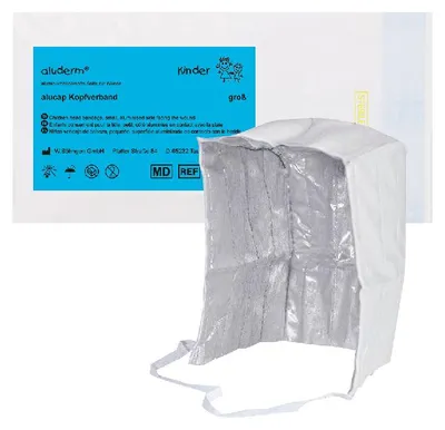 Produktbild von aluderm® Kinder-alucap groß | Packung (1 Stück)
