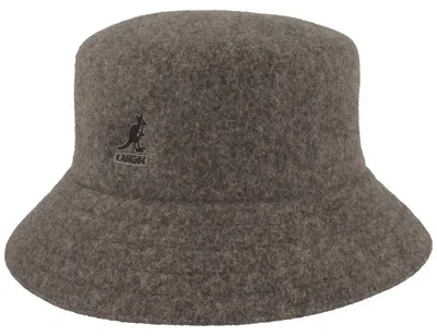 Kangol Bucket Hut Wool Lahinch in grau