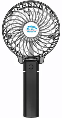 Produktbild von Mini-Handventilator, USB-Tischventilator, kleiner persönlicher tragbarer Kinderwagen-Tischventilator mit wiederaufladbarem, batteriebetriebenem, faltbarem elektrischem Kühlventilator für das Reisebüro im Freien