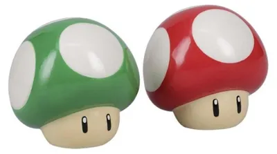 Zdjęcie produktu dla Solniczka i pieprzniczka Super Mario - Mushroom