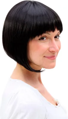 Produktbild von WIG ME UP Schwarze Bob-Perücke 1219-2