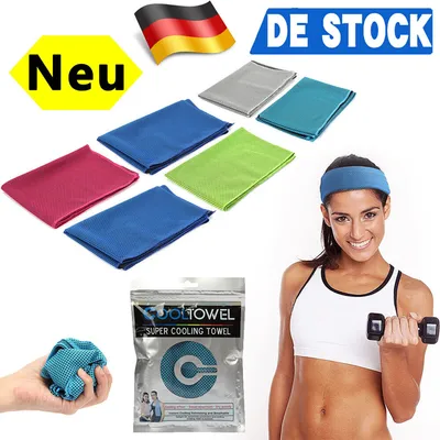 Produktbild von Kühlendes Handtuch 6er Set, Kühltücher, Kühlhandtuch Sport Cooling Towel Yoga