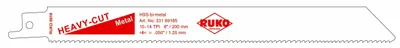 Produktbild von RUKO Säbelsägeblatt RUKO 8918 HSS-Bimetall