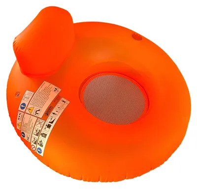 Produktbild von Best Sporting aufblasbarer Wassersessel mit Rückenlehne, rot oder gelb