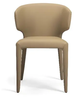 Immagine prodotto di Sedie Sedia da pranzo in tessuto Poltrona in metallo imbottita Moderna