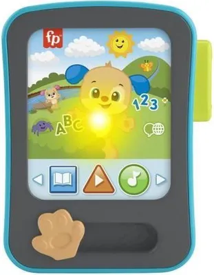 Produktbild von Fisher Price Puppy Geschichten Erzähler, Sound und Licht, 20 Lieder, 8 Geschichten, Feinmotorik, 3+ Jahre