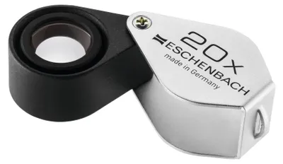 Produktbild von Eschenbach Optik achromatische Einschlaglupe mit 20x-Vergrößerung