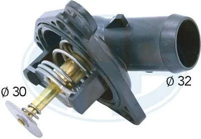 Produktbild von ERA Thermostat Kühlmittel 78°C für HONDA CIVIC VIII Hatchback (FN, FK) CR-V III (RE) CR-V IV (RM) Accord VII Limousine (CL, CN) ACCORD VIII (CU)