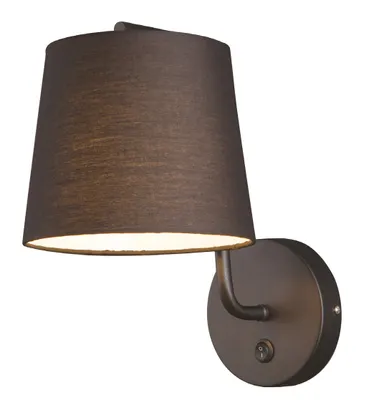 Immagine prodotto di Applique CHICAGO nera 1xE27x40W in metallo, dimensioni: 32x20x30 cm, IP20, Maxlight