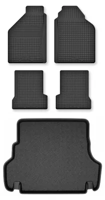Immagine prodotto di Tappetini a vasca + bagagliaio per Saab 9-3 I 1998-2002 berlina 5 pezzi