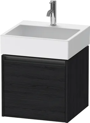 Produktbild von Duravit Ketho.2 Wastafelonderkast 48,4x46x44 cm Mat Eiken (zwart)