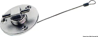 Produktbild von Osculati Drain Plug SS Wasserventil für Boot, Tank-Einfüllstutze