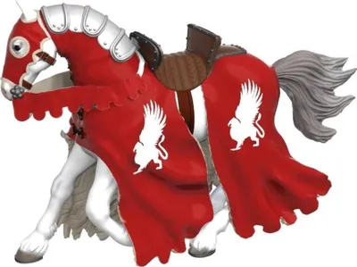 Productafbeelding van Speelfiguur Papo: Grevenridder, paard