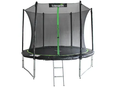 Obrázok produktu pre Trampolína LEAN Sport PRO 244 cm, čierno-zelená