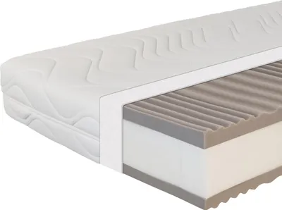 Immagine prodotto di BeCo Maxima Plus, 90 x 200 cm, grado di compattezza H2 (0 kg - 80 kg), altezza 22 cm, nucleo a molle insacchettate, Stiftung Warentest "GOOD" ( in 90×200 cm H3, 10/2023)