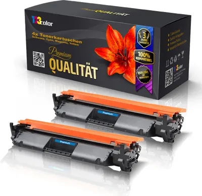 Produktbild von 2x Kompatible Tonerkartuschen für HP LaserJet Pro MFP M148 fdw LaserJet Pro MFP M148 fw CF294A 94A Schwarz Black - Office Line Serie