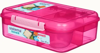 Produktbild von Sistema 1,65L Bento Lunch - Pink