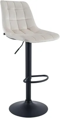 Obrázok produktu pre Barová stolička Mapun – otočná o 360° | Farba: krémová | Rozmery: 44x50x108 cm