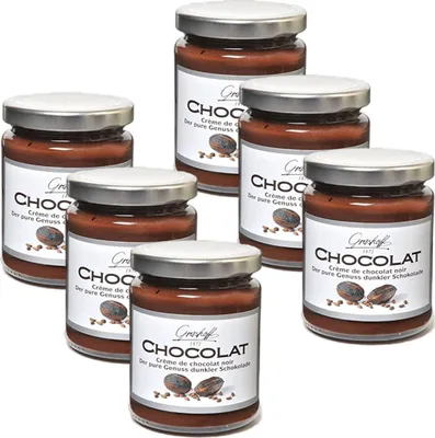 Image de Grashoff Noir Chocolat noir belge le pur plaisir 250g paquet de 6