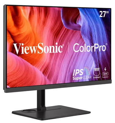 Produktbild von Viewsonic VP Series VP2776T-4K, 68,6 cm (27"), 3840 x 2160 Pixel, 4K Ultra HD, LED, 5 ms, Schwarz