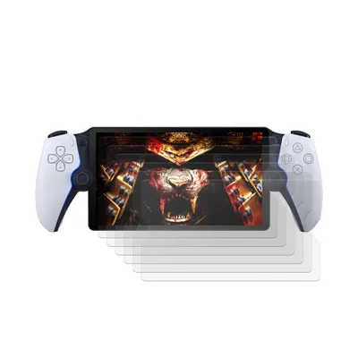 Produktbild von 6x Hydrogel-Glass für Sony Playstation Portal 3D KLAR Panzerfolie Schutzglas Displayschutz Schutzfolie Selbstheilend Screen-Protector