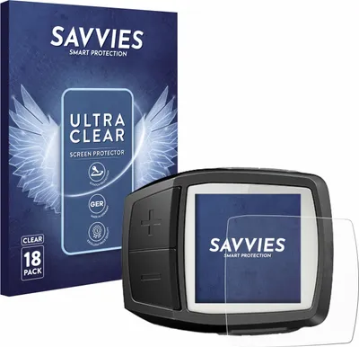 Produktbild von 18x Für Bosch Purion Schutzfolie Savvies Displayschutz Display Schutz Folie Klar Transparent