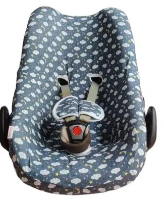 Produktbild von moon-bebe Universalbezug, kompatibel mit Babyschale, Gruppe 0, Blau