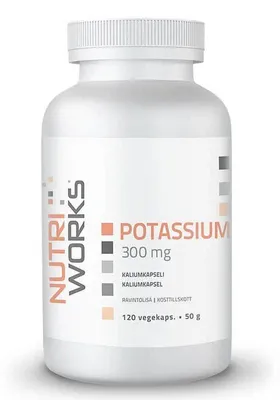 Zdjęcie produktu dla Potas 300mg 120 kapsułek