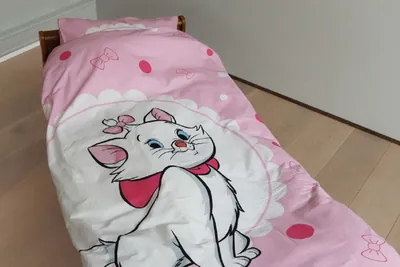 Zdjęcie produktu dla Zestaw pościeli Disney Aristocats 80 x 80 cm / 135 x 200 cm