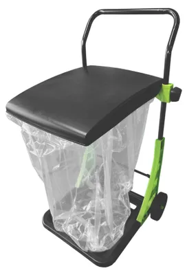Productafbeelding van Multifuntionele Tuinwagen met Vouwbare Afvalbak en Draagbare Ontwerp
