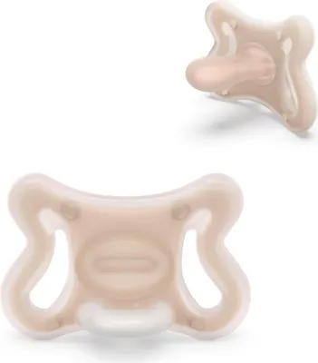 Image de Suavinex, Sucette pour nouveau-né Zero Zero avec tétine physiologique SX Pro pour bébés de -2 à 2 mois, pour prématurés, Hypoallergénique, Convient aux peaux sensibles, Skin-Friendly, Light