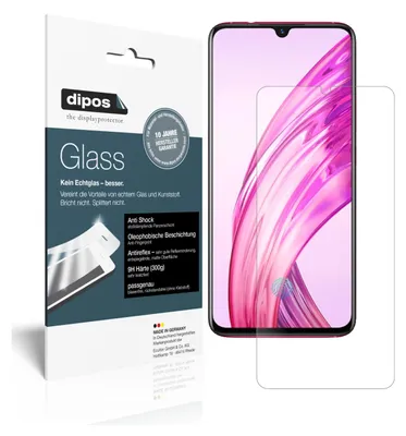 Produktbild von 1+1x Schutzfolie für Vivo X23 matt - Anti-Shock 9H Folie Glass Kunststoffglas