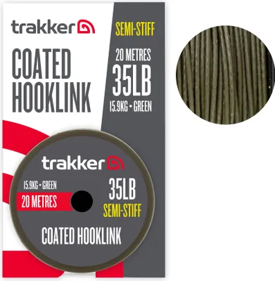 Produktbild von Trakker Semi Stiff Coated Hooklink 20m
