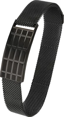Produktbild von s.Oliver Herren Edelstahl Armband IP Black 2038873