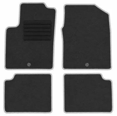 Produktbild von Fußmatten-Set für Ford KA RU8, 02/2009-09/2012, 4-teilig, Schwarz