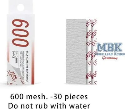 Obrázok produktu pre DSPIAE DSP-XSP-600 DSPIAE XSP-600 Lepiaci brúsny papier #600