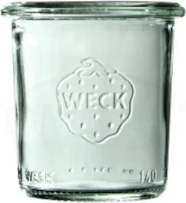 Produktbild von WECK Miniglas MINI-STURZ ohne Deckel 140 ml 12 Stück