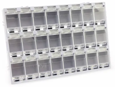 Image de Conteneur système CMS T-156, 24 compartiments, gris
