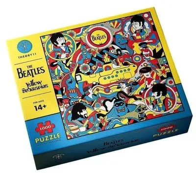Produktbild von Puzzle mit 1000 Teilen, Motiv: Gelbe U-Boot – Das Beatles Puzzle – Marke: Quint