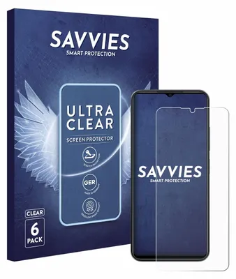 Produktbild von 6x Für ZTE Blade A54 Schutzfolie Savvies Displayschutz Display Schutz Folie Klar Transparent