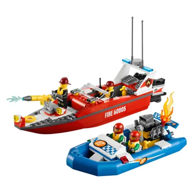 Produktbild von Lego 60005 Feuerwehr - Boot