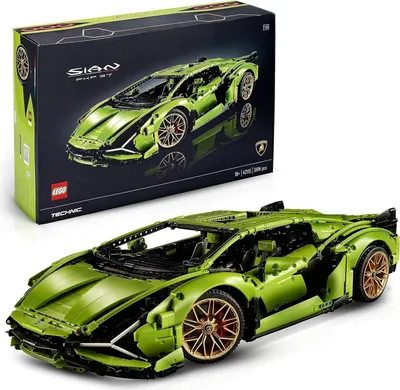 Produktbild von LEGO 42115 Technic Lamborghini Sián FKP 37 Rennwagen, Bauset für Erwachsene, Modellbausatz, Sammlerstück