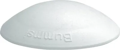 Produktbild von 3 Stück Home Xpert Türstopper, Türpuffer BUMMSI, Ø 50 mm Höhe: 14 mm, weiß, aus Kunststoff