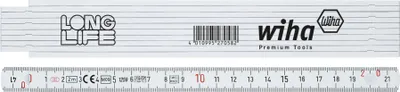 Immagine prodotto di Regolo pieghevole WIHA Longlife® 2 m metrico, 10 maglie (27058) giallo
