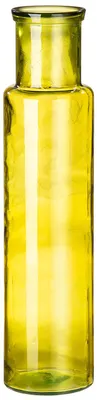 Imagen del producto de Jarrón de pie "Noa", de vidrio, color amarillo, unidad, altura 75 cm, diámetro 18 cm. Código: 4063387500989