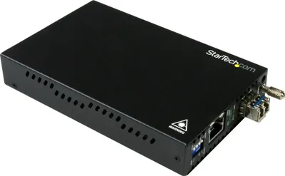 Zdjęcie produktu dla StarTech.com ET91000SM10, 2000 Mbit/s, 1000Base-T, 1000Base-LX, IEEE 802.3ab, IEEE 802.3z, Gigabit Ethernet, 10,100,1000 Mbit/s