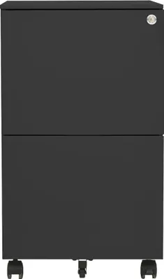 Produktbild von vidaXL Aktenschrank mit Rollen Anthrazit 39x45x67 cm Stahl