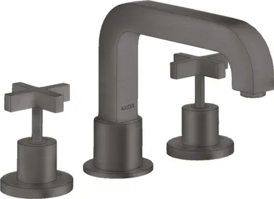 Produktbild von 3-Loch-Wannenrandarmatur AXOR CITTERIO DN 15 m Kreuzgr. brushed black chrome brushed black chrome
