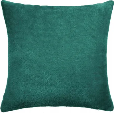 Produktbild von Dekorative Sofakissenbezüge Solo 40x40 cm in Flaschengrün - Weich, pflegeleicht mit Reißverschluss von Spod Igły i Nitki, ideal für Wohnzimmer, Schlafzimmer und Garten.