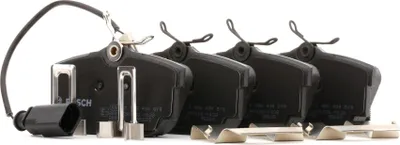 Produktbild von BOSCH Bremsbeläge Satz Hinten für VW Transporter IV Bus (70B, 70C, 7DB, 7DK, 70J, 70K, 7DC, 7DJ) 0 986 494 619